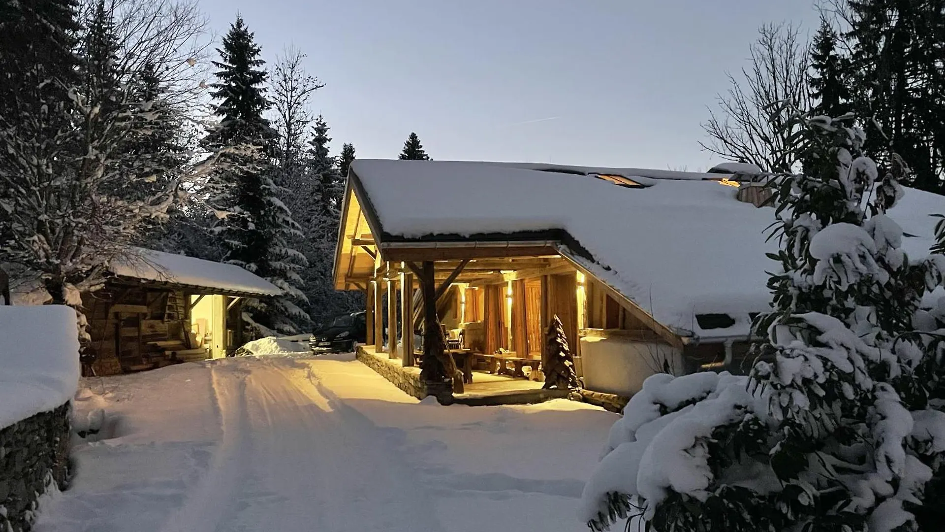 Chalet Ferme Des Choseaux - Grand Confort Et Ski Combloux